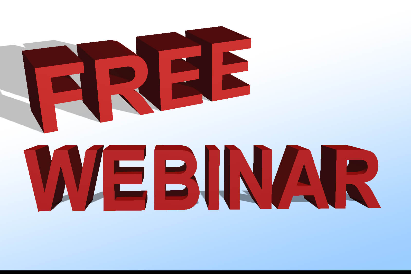 FREE WEBINAR 3D