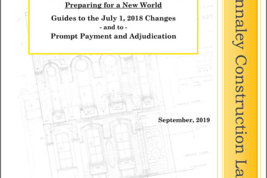 KCL Guide to Construction Act Changes II 2019