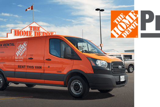 Home Depot Pro web wide