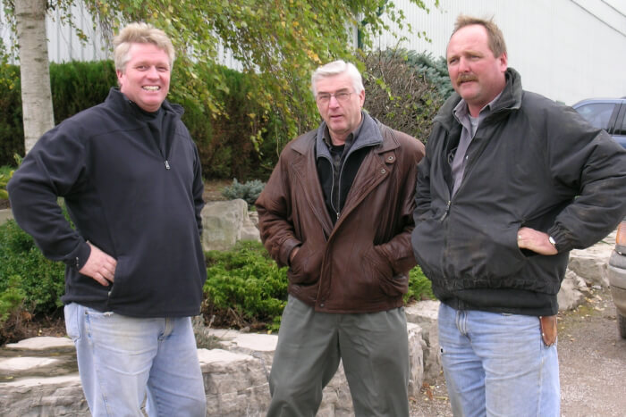 dan and art vanderkuk and john mantel